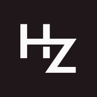 Stylized white letters H and Z intertwined on a dark background.
