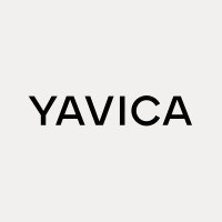 The word YAVICA in black capital letters on a light beige background.
